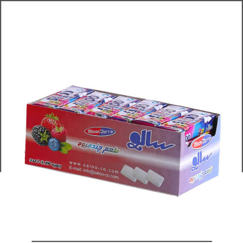 Dragee Chewing Gum  10 pcs/pack Tutti Fruity Flavor